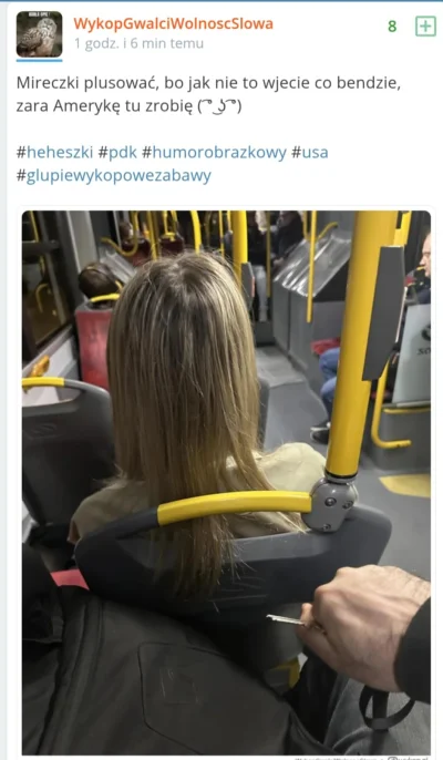 Nikczemnik - Czasem jedziesz autobusem i nie masz pojęcia że za plecami siedzi @Wykop...