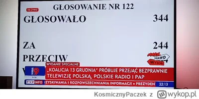 KosmicznyPaczek - Miernoty zasłoniły ile było przeciw xD
#sejm #tvpis #bekazpisu #pol...