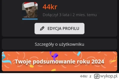44kr - @essos A nie masz czegoś takiego po wejściu na swój profil? Klikasz w ten pase...