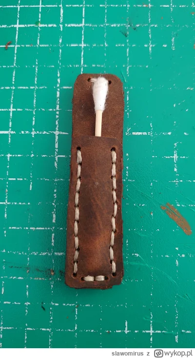 slawomirus - Zrobiłem pokrowiec na patyczka do uszu ale nikt mnie nie pochwali bo jes...