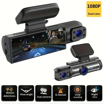 n____S - ❗ 1080P Car Dual Lens Dash Cam
〽️ Cena: 21.99 USD (dotąd najniższa w histori...