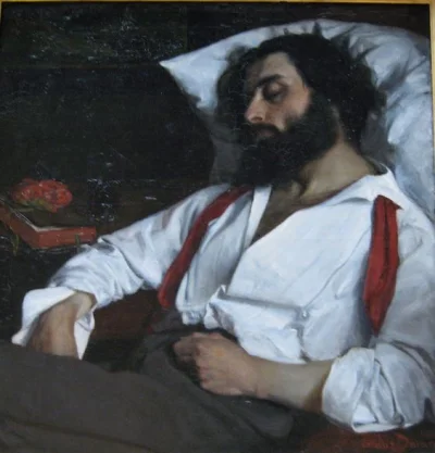 Bobito - #obrazy #sztuka #malarstwo #art

Śpiący człowiek (1861) - Carolus-Duran
