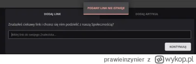 prawieinzynier - Próbowałem z tego wpisu zrobić artykuł ale ta opcja nie działa? po w...