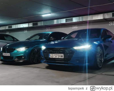 lapampek - BMW F36 430i Mperformance (moje) & Audi A7 3.0 TFSi (znajomego) #pokazauto...