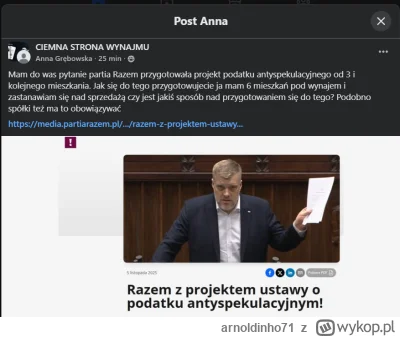 arnoldinho71 - #nieruchomosci 
komentarze na tej grupce to czyste złoto, oj januszari...