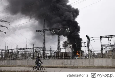 Stabilizator - W Charkowie zniszczono prawie całą infrastrukturę energetyczną.

W wyn...