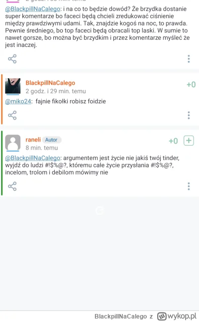 BlackpillNaCalego - #blackpill  typowy zapłakany normik - brak argumentów wyzywanie i...