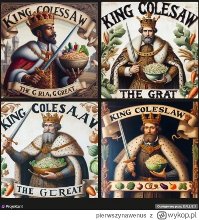 pierwszynawenus - >napisz żeby stworzyła portret króla Coleslawa Wielkiego

@Kalan: x...