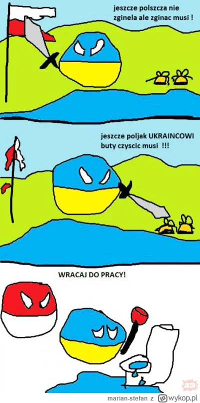 marian-stefan - Tak widzę ukraińcow piszących te ich wysrywy w internecie 
#ukraina