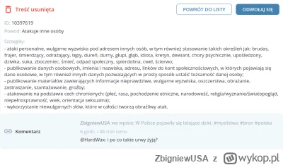 ZbigniewUSA - o jejku atakuje inne osoby ( ͡° ͜ʖ ͡° )つ──☆*:・ﾟ