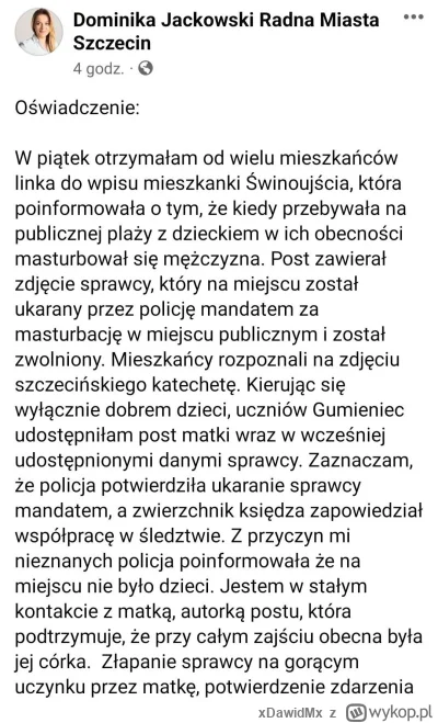 xDawidMx - @Anon_Anonimowicz dokładnie zrobiła to samo co Duklanowski. A teraz się wy...