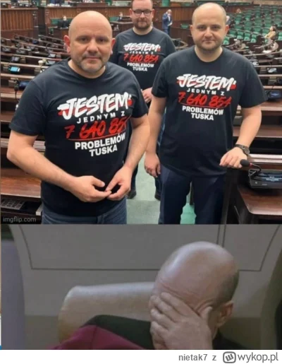 nietak7 - #polityka #bekazprawakow #bekazprawactwa #bekazpisu 

Gosek obs*ał zbroję, ...