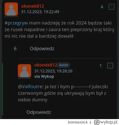 bombastick - Koledzy z fajnokremlackiego kółka wzajemnej adoracji mało że liżą się po...