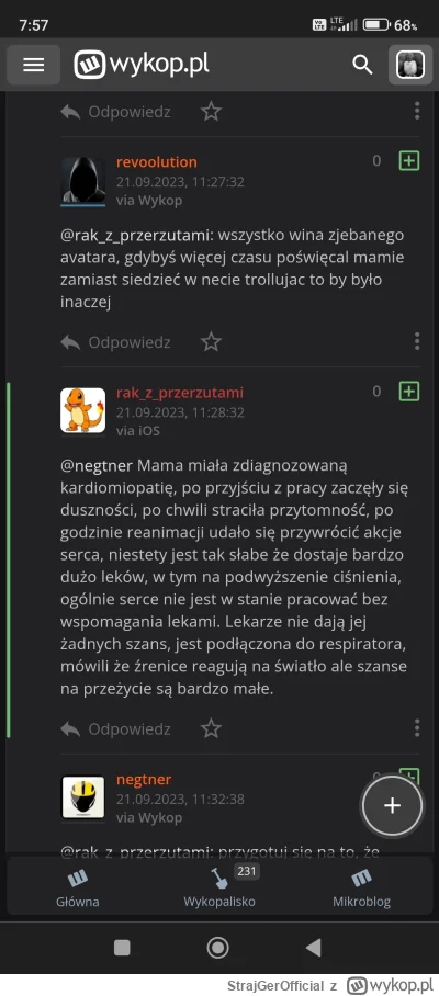 StrajGerOfficial - Mogę wiedzieć o co tu chodzi? Kilka miesięcy temu pisałeś o kardio...