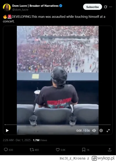 Inc3lzKrosna - #przegryw #bekazlewactwa #bekazfeministek #blackpill
Samotny incel się...