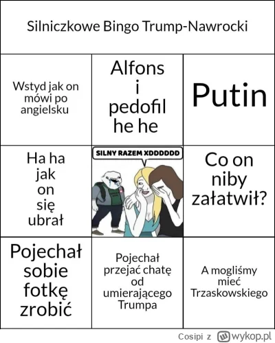 Cosipi - Jak tam tuskoboty i sekta o giertycha zdążyła się zesrać na Nawrockiego i Tr...