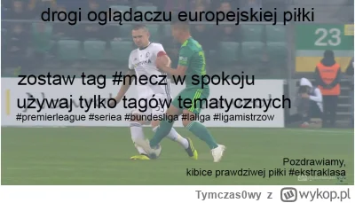 Tymczas0wy - idźcie z tą śmieszną La Ligą gdzie indziej, tutaj ogląda się prawdziwą p...