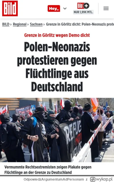 OdpowiedzArgumentumAdPersonam - Niemcom udało się już zrobić odpowiednie zdjęcia