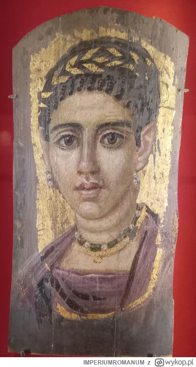 IMPERIUMROMANUM - Portret fajumski młodej kobiety

Portret fajumski młodej kobiety, o...