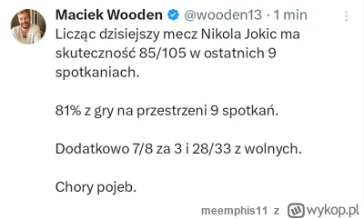 meemphis11 - #nba 
Najlepszy koszykarz na tej planecie
Dobranoc

Swoją drogą tyle wol...