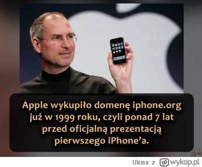 Ukiss - iPhone pierwszej generacji był pierwszym smartfonem Apple. Miał 3,5-calowy do...