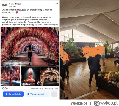 WielkiNos - Reklama wystawy roślin vs rzeczywistość.

#rosliny #poznan #oszukujo