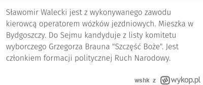 wshk - @Smarek37 a.jednak nie. W 2015 chciał kandydować w okręgu nr 4 (Bydgoszcz) z l...