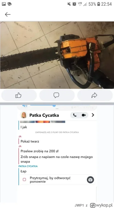 JWP1 - @JWP1: :D ,,patka cycatka" XDXDXD @NaczelnyAgnostyk masz już :)