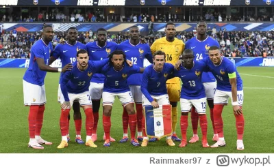 Rainmaker97 - 19/25 zawodników reprezentacji 🇫🇷 Francji jest pochodzenia Afrykański...