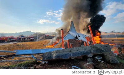 Stabilizator - Znowu katastrofa samolotu  tym razem Korea Południowa, PAP podaje wedł...