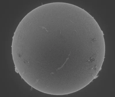 Antybristler - @balbezaur: a tu przez teleskop H-alfa