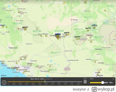 inozytol - 525 prywatnych samolotów wylatuje z Las Vegas, tuż po zakończeniu meczu o ...