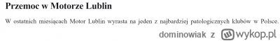 dominowiak - @michalglus: 
Czyli artykuł pisany pod tezę. Dziękuję, można się rozejść...