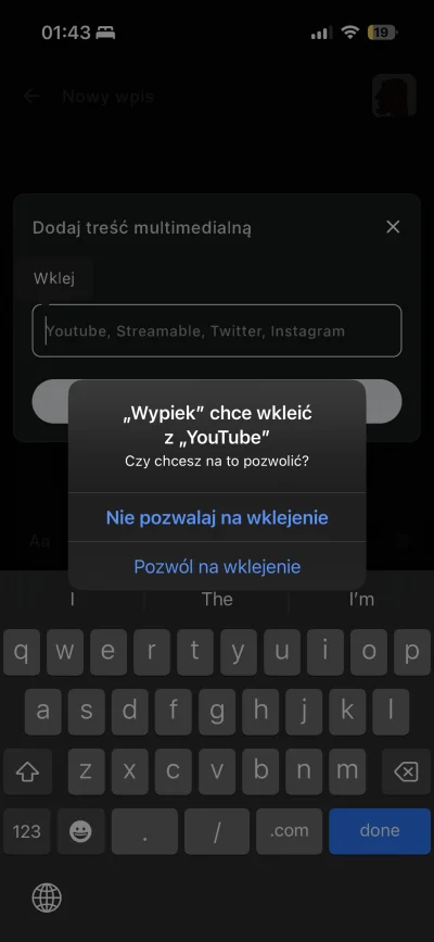 PodniebnyMurzyn - Jak spowodować, żeby mnie nie pytało za każdym razem? 
#iphone