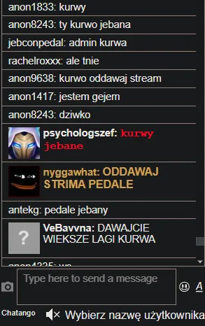 PeriodFromVaginax9 - #famemma Uwielbiam ten czat na lestlimie xd
Nigdy chłopaki nie z...