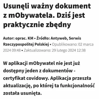 GandaIf - certyfikat znika tak szybko jak zaszczepieni 
#polska #koronawirus #polityk...