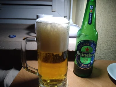 SzycheU - Heineken zero jest lepszy od zwykłego jak dla mnie
#piwo #bezalkoholowe #be...