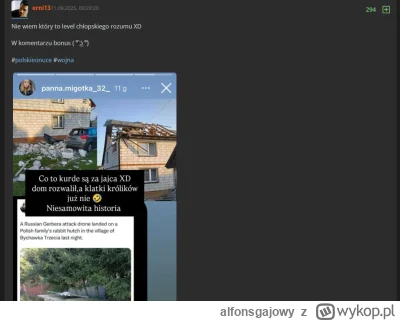 alfonsgajowy - @MaxGigaW: 
Przecież dzień po były doniesienia, że to nie dron tylko s...