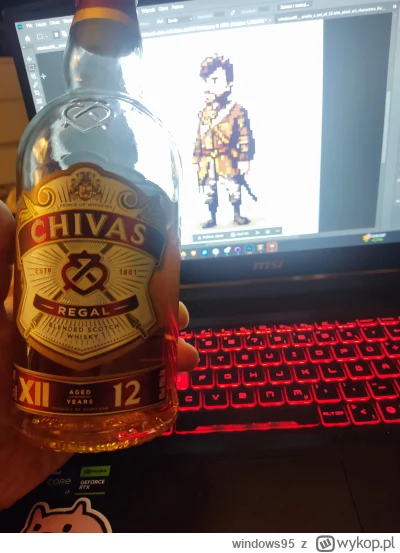 windows95 - piję i robie #pixelart