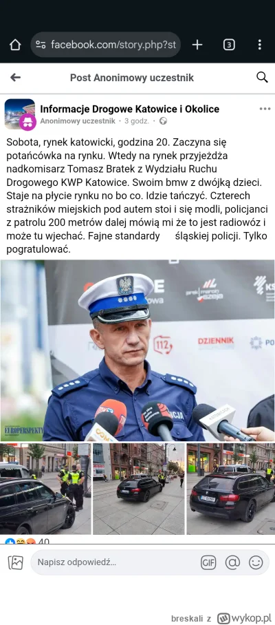 breskali - Informacje o zaparkowanym samochodzie została znaleziona na jednym z porta...