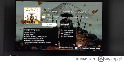 Dudek_k - Czy miał ktoś z was już taki problem?
Kupiłem przed premierą Ghost of Yotei...