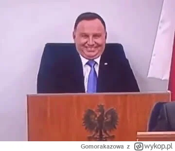 Gomorakazowa - @SlavedWizard Rafał ma tu po prostu polish face, Duda z kolei słynął z...