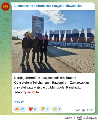 wshk - Teliczan i Zakrzewski na wycieczce w okupowanym Mariupolu.

Można płuc dwa raz...