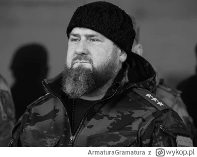 ArmaturaGramatura - Dzisiaj o 13:27 w szpitalu w Moskwie zmarzł Ramzan Kadyrow, przyw...