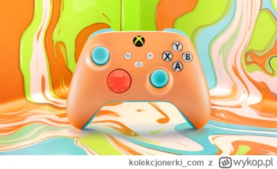 kolekcjonerki_com - Kontroler Xbox w wersji specjalnej Sunkissed Vibes OPI dostępny z...