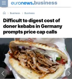 gharman - W Niemczech panika bo cena kebaba osiagnela 34 zl (8 euro). Partie lewicowe...