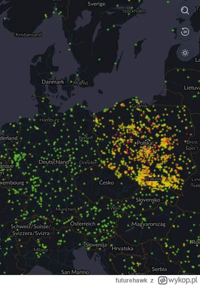futurehawk - Sezon uważam za otwarty #smog  #jakoscpowietrza #kopciuchy