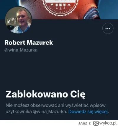 JAn2 - Za wolnością słowa chyba też nie przepada skoro wszystkich nieprzychylnych blo...