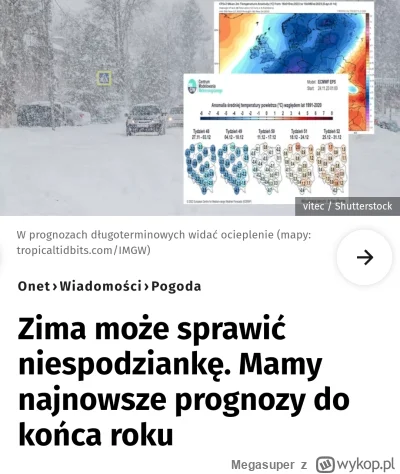 Megasuper - Uwaga odwołuje ocieplenie klimatu. Naukowcy jak zwykle się pomylili. Już ...