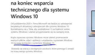 wladyslaw-konstantynowicz - @felixd: Hehe, nie to że sobie system uaktualnisz. 
Szyku...